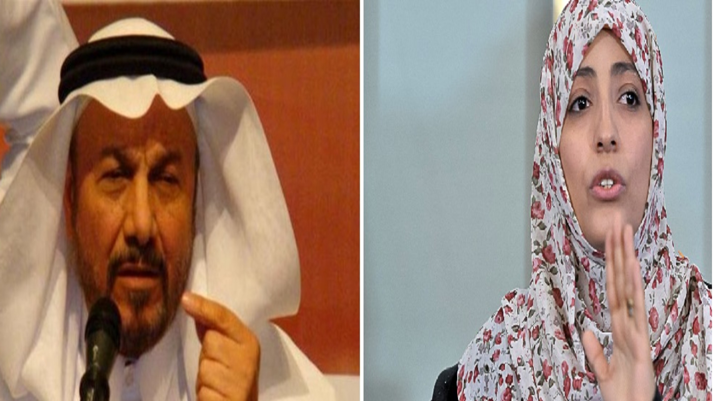 Saudi Anwar Eshqi calls for dividing Yemen, Tawakkol Karman ridicules